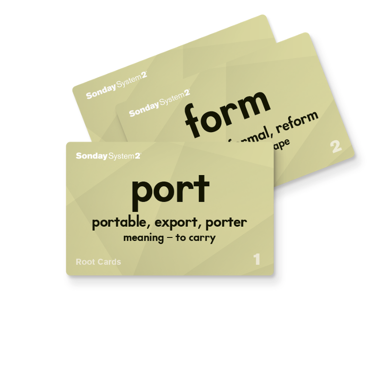 Imagine Sonday System - Sonday System 2 Root Card Deck