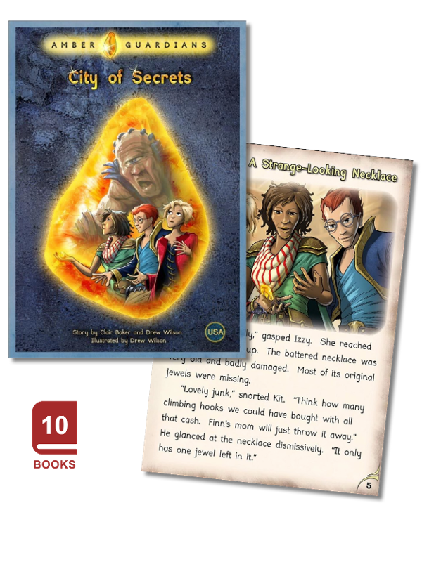 Amber Guardians Series - PhonicBooks™ Catch Up Readers