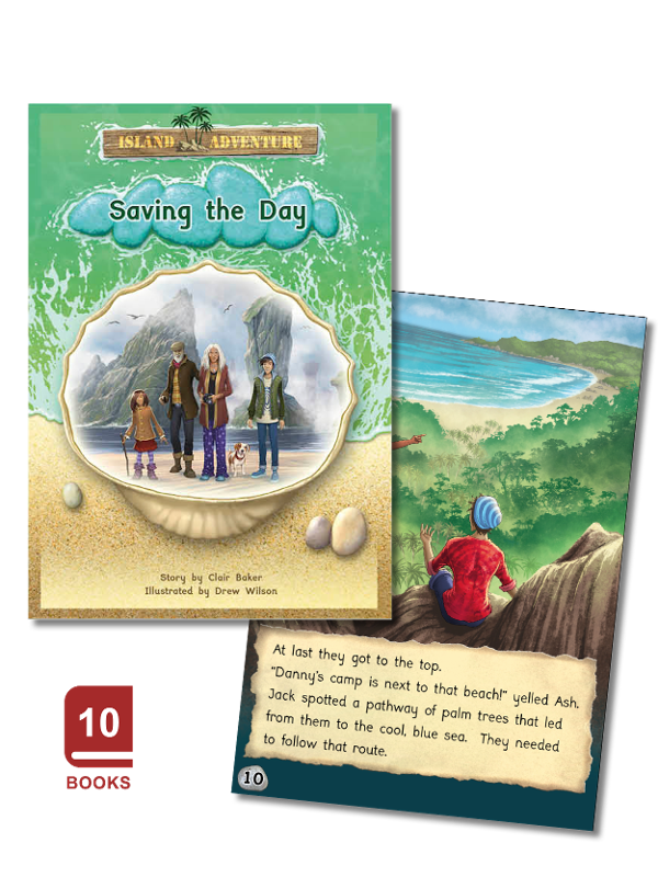 Island Adventure Series - PhonicBooks™ Catch Up Readers