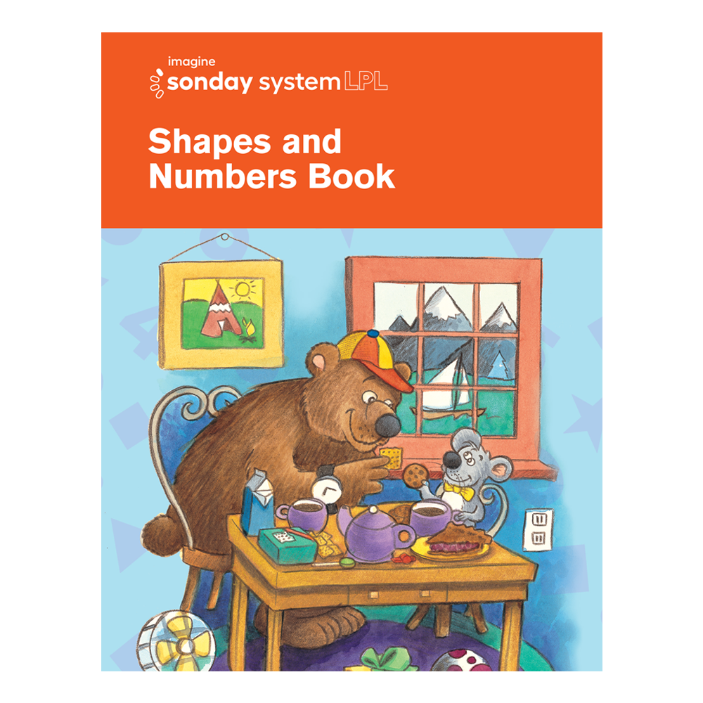 Imagine Sonday System - Let's Play Learn Shapes & Numbers Book