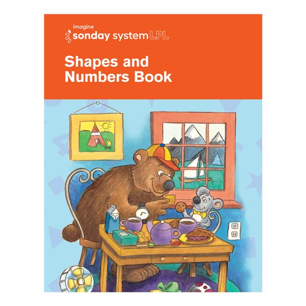 Imagine Sonday System - Let's Play Learn Shapes & Numbers Book