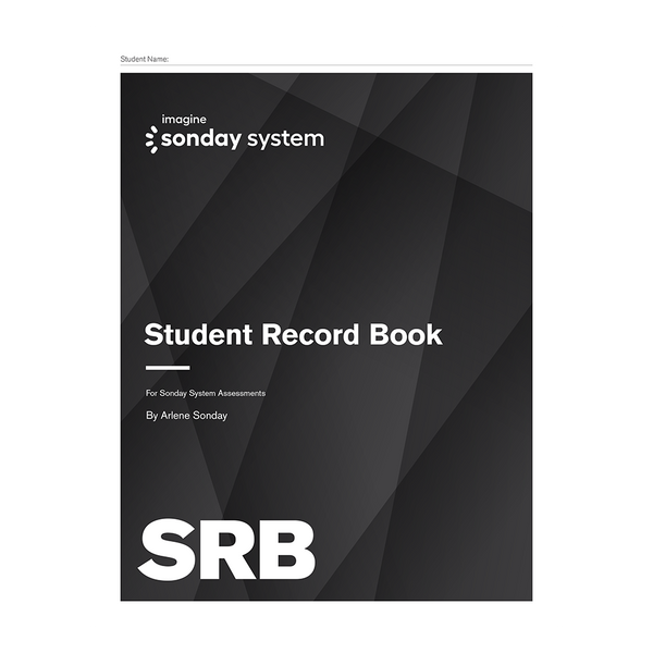 Imagine Sonday System - Student Record Book