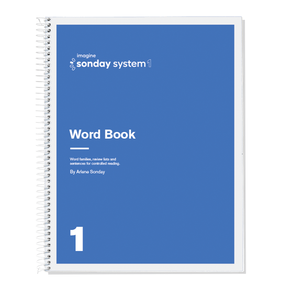 Imagine Sonday System - Sonday System 1 Word Book