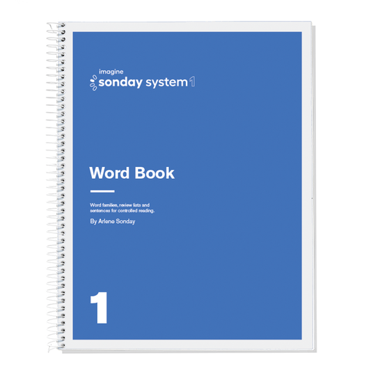 Imagine Sonday System - Sonday System 1 Word Book