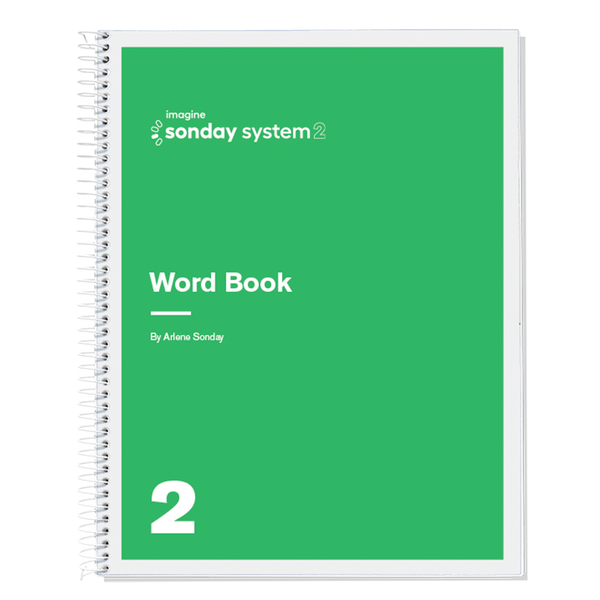 Imagine Sonday System - Sonday System 2 Word Book