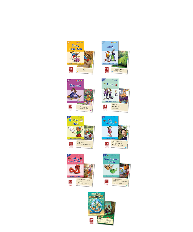 Get the complete set of Beginning Readers! PhonicBooks™