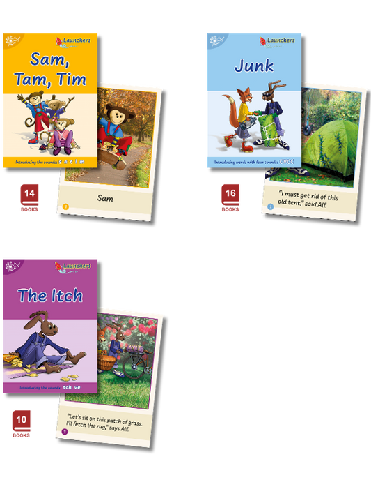 Dandelion Launchers  - PhonicBooks™ Series Readers