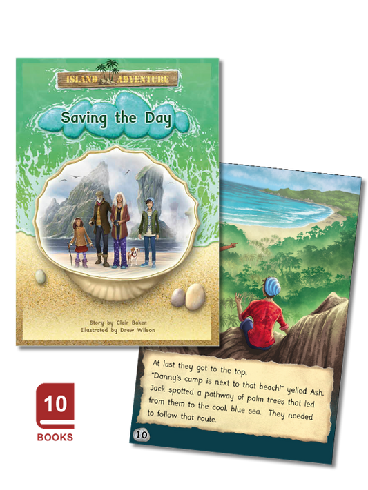 Island Adventure Series - PhonicBooks™ Catch Up Readers