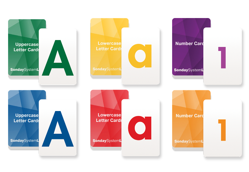 Imagine Card Imagine Sonday System - Let's Play Learn Letter and Number Card Decks ...