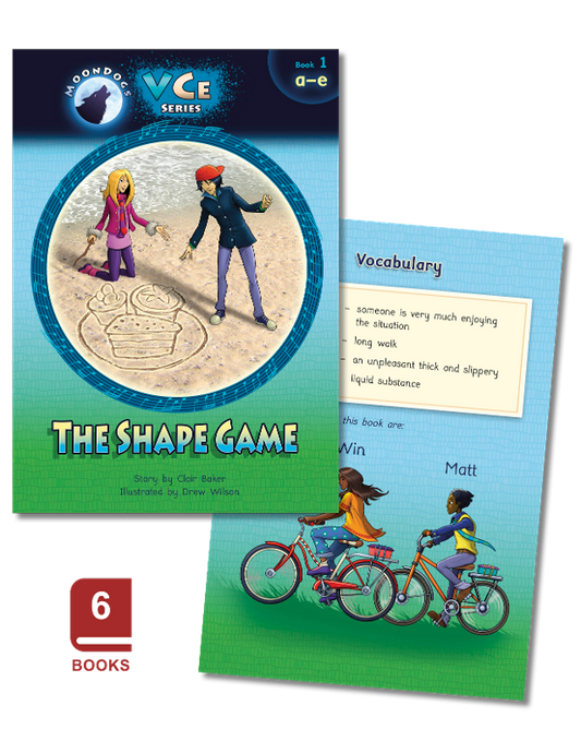 Moon Dogs VCe Spellings - PhonicBooks™ Series Readers