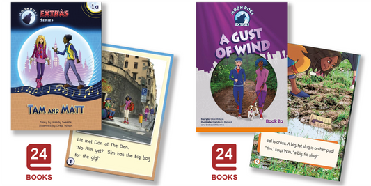 Moon Dogs Extras - Phonicbooks™  Series Readers