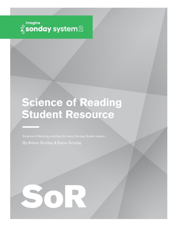 Imagine Sonday System - Sonday System 2 Science of Reading Student Resource