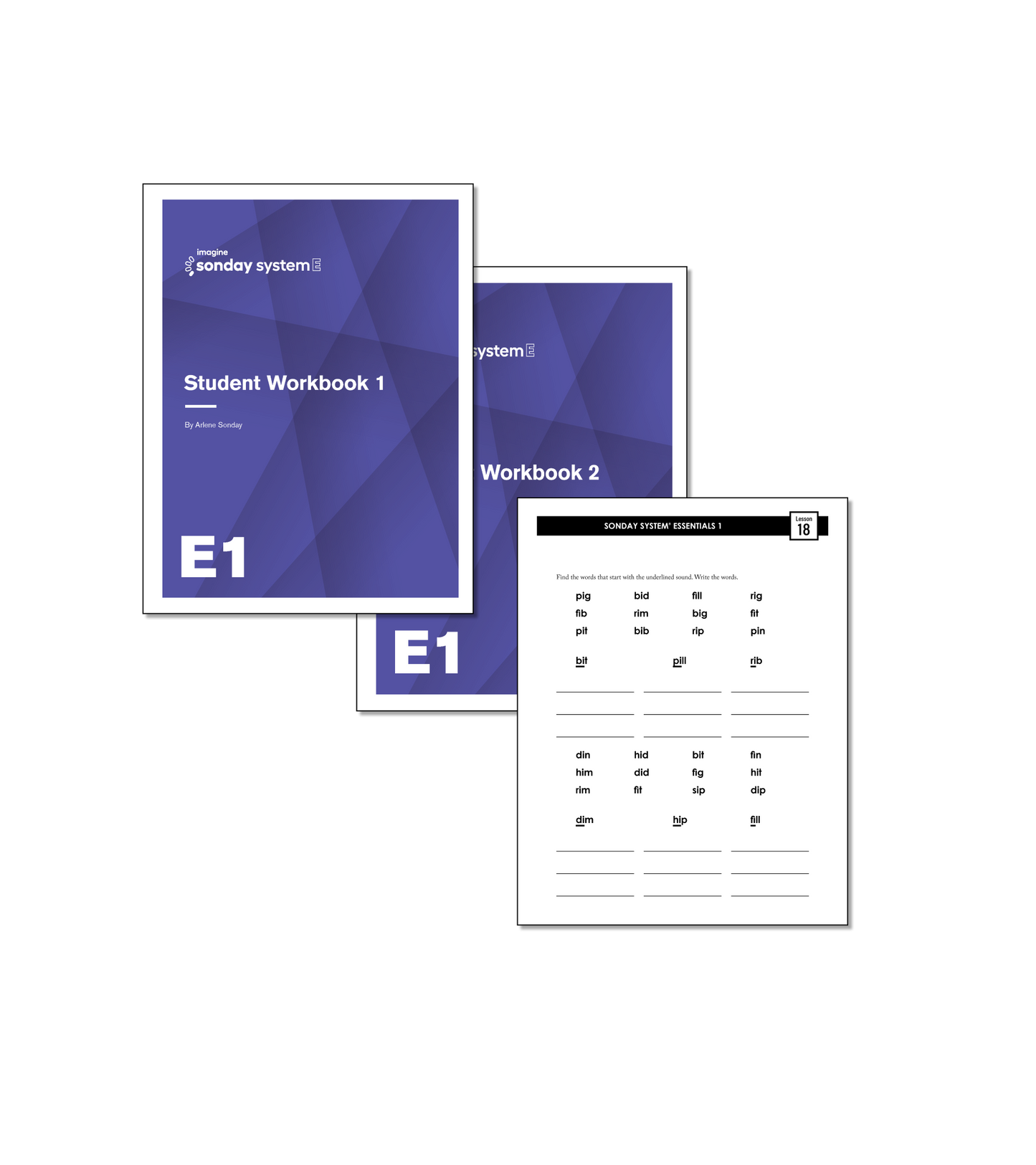 Imagine Sonday System - Essentials Student Workbooks