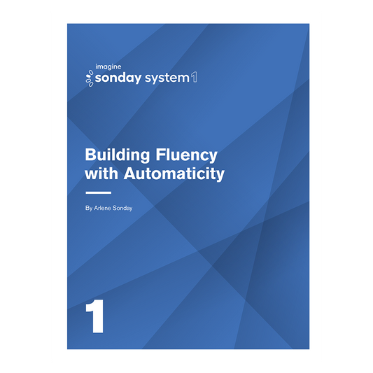 Imagine Sonday System - Building Fluency Workbook
