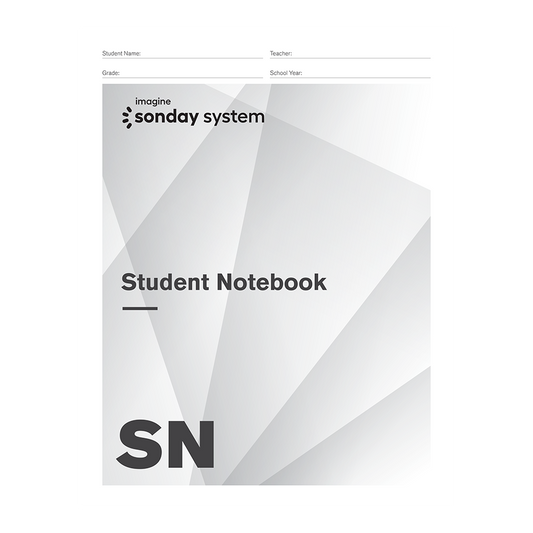 Imagine Sonday System - Student Notebook (5 Notebooks)