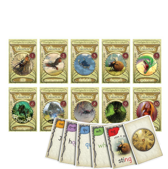 Talisman Card Games -PhonicBooks&trade;