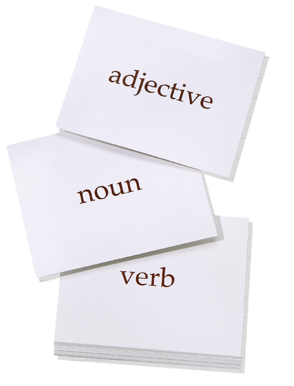 Grammarbuilder Vocabulary Card Deck